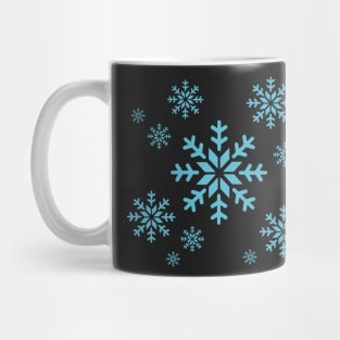 Snowflake (Blue) Mug